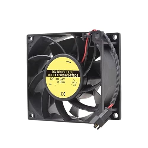 Ventilateur 24V puissant AD0824VB-F7BDS 80mm à haute pression statique