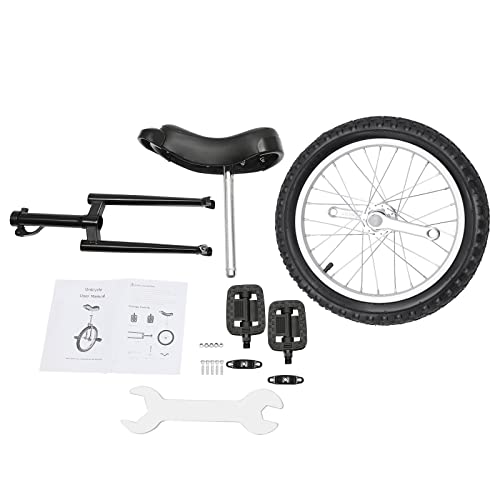 image for Eapmic 16Inch Wheel Unicycle,One Wheel Bike with Rim and Pedals,Modern