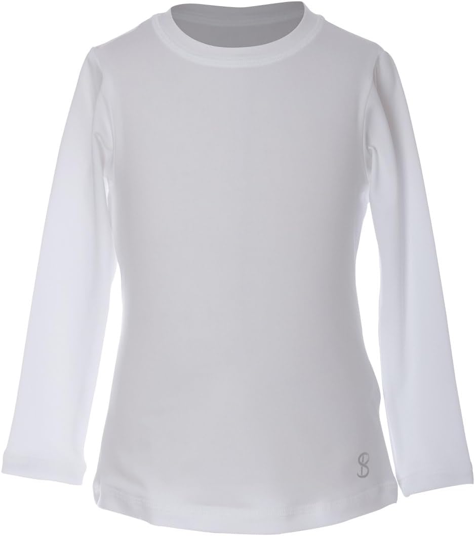 SOFIBELLA UV Long Sleeve Girls Tennis Shirt