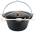 Produktbild Grillplanet ungarischer Gulaschkessel 22 Liter mit Deckel emailliert, Gulaschtopf Set