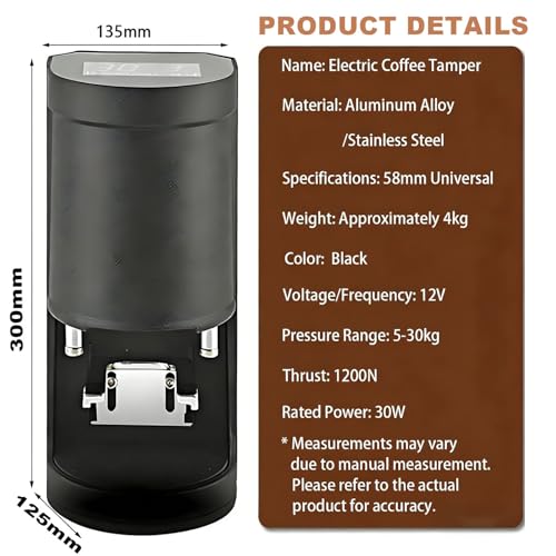 Prensa de café automática de 58 mm eléctrica para hostelería y cafeterías 3