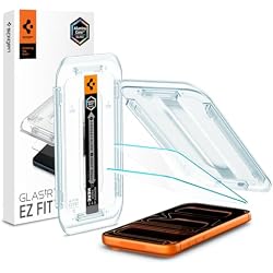 Spigen iPhone 17 Pro Max / 16 Pro Max ile Uyumlu Kolay Kurulum Cam Ekran Koruyucu GLAS.tR EZ Fit HD (2 Adet) Şeffaf - AGL07907 (Spigen TR Garantili) | iPhone 16 Pro Max, Kolay Kurulum, Kristal Berraklığında, 9H Sertlik