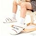 INMINPIN Kids Girls Boys Ball Sports Slippers Soft Curly House Shoes Memory Foam Non-Slip Indoor Outdoor Slippers for Sports Fan,Baseball White,1-1.5 Big Kid