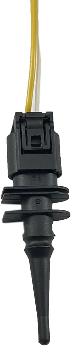 FainWan Ambient Outside Air Temperature Sensor with Connector Pigtail Plug 65816936953/65816905050 + 61132359999 Compatible with E46 E39 E38 X3 X5 Z4 1 3 4 5 6 7 Series