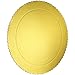 ZEONHAK 20 Pack 12 Inch Gold Cake Boards, Gold Cakeboard Round, Disposable Cake Circles Base, Greaseproof Cardboard for Cakes Pizza Tart Tray