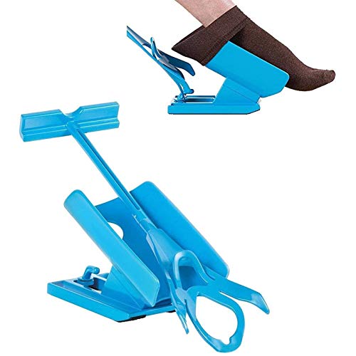 GVFKGD Deslizador Calcetines, Sock Aid, Calcetines Ayuda, Poner Calcetin, Equipo para Poner y Quitar Calcetines fácilmente, para agacharse, estirarse ni tensarse, práctico para Viajes Cover