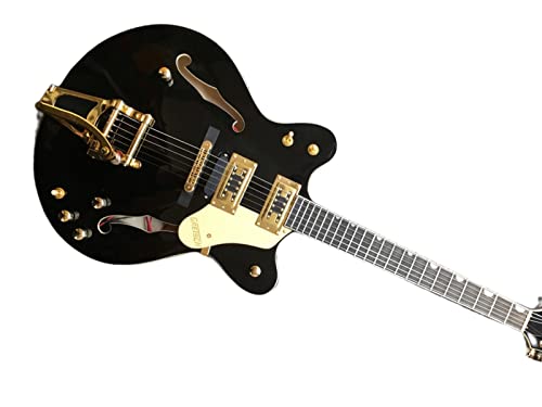 AMINIY Guitare électrique Jazz rosebood Touche Acajou Panneau érable vin Rouge Creux Jazz Guitare électrique (Color… - Les Beatles, Paul McCartney, John Lennon, RIngo Starr, George Harrison AMINIY Guitare électrique Jazz rosebood Touche Acajou Panneau érable vin Rouge Creux Jazz Guitare électrique (Color…