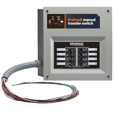 Generac HomeLink 30 Amp Portable Generator Manual Transfer Switch