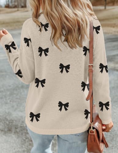 Image of Zeagoo Sweaters for Women Fall Outfits Trendy 2026 Long Sleeve Shirts Bussiness Casual Knit Pullover Sweater Tops