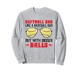 ¿Eres un entrenador de sóftbol, jugador de sóftbol, te encanta jugar al deporte de sóftbol, padre de sóftbol? Divertida camisa de softball para papá para llevar para ver a tu hijo en el campo, en el parque, jaula de bateo o en el bar con tus amigos de softball.