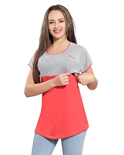Image of AV2 Women Cotton Nursing Regular Fit Top