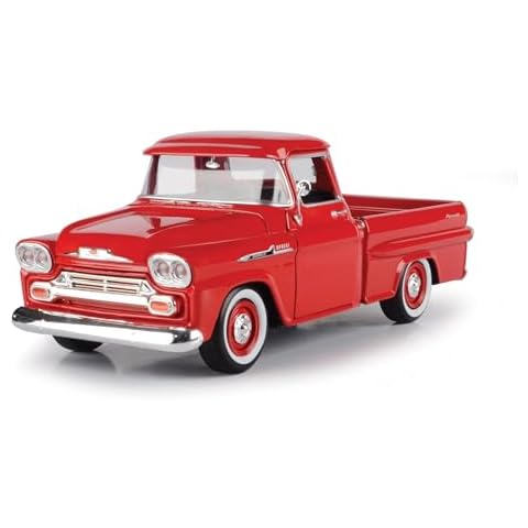 Motor Max 1:24 W/B American Classics 1958 Chevrolet Apache Fleet Side Pickup Diecast Truck for for unisex-children Cover
