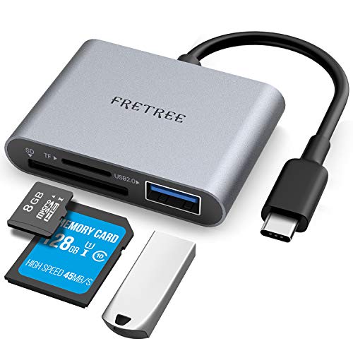 USB C to SD Card Reader - Aluminum 3 in 1 Hub