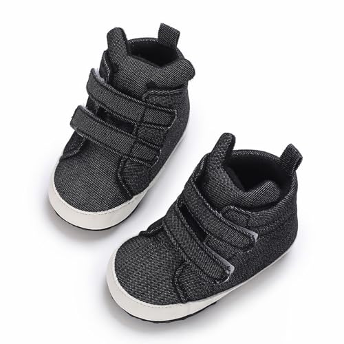 Toddler Baby Boys Girls High Tops Ankle Sneakers Soft Anti Slip Sole PU Leather Infant Newborn Toddler Girl4