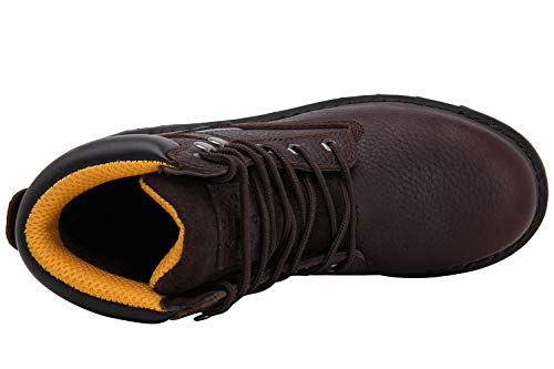 GW Men's 1606ST Brown Steel Toe Work Boots 13 M US