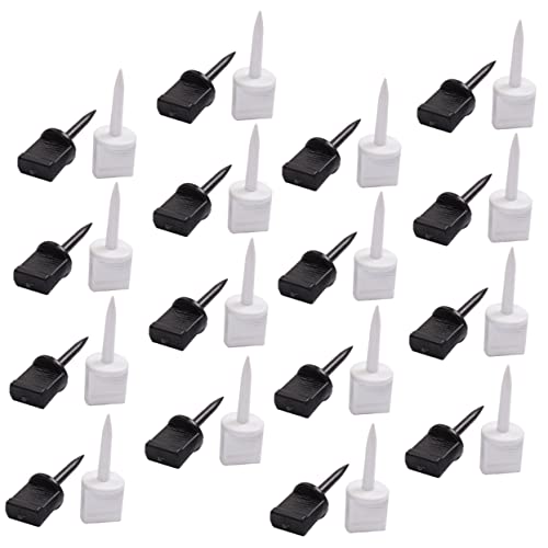 JOINPAYA 30stücke Nylon Zielnägel Für Bogenschießen Fixierpins Für Zielscheiben Leichtes Langlebiges Outdoor-zubehör Für Präzises Positionstracking Beim Schießtraining Und Wettkampf