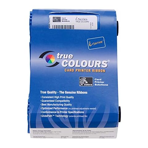 Zebra True Colours-YMCKO Farbband für Zebra P100i/P110i/P120i Cover