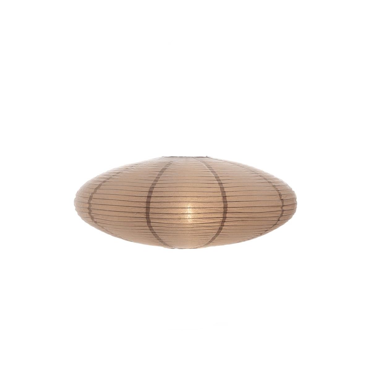 Nordlux Brown Villo Light Shade, 60cm, Round, Rice Paper, 190g, Brown Shade only