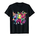 Gráfico de graffiti urbano de hip hop bailando Camiseta