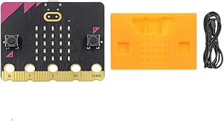 Vklopdsh BBC V2.2 Set Built-in Speaker Microphone Touch Programmable Learning Development Board Protective Case + USB Cable D