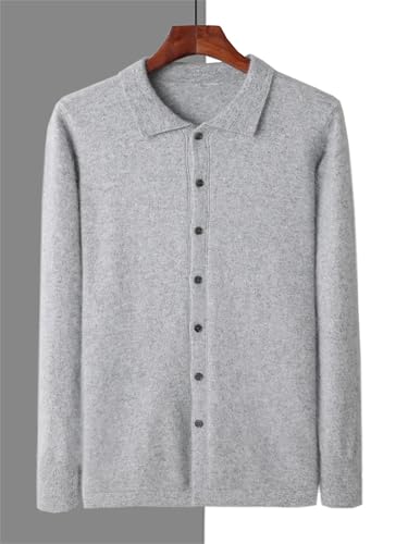 Men's Sweater Cardigans Autumn Winter Solid Loose Long Sleeve Tops3