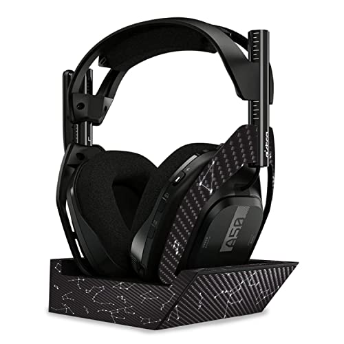 Image of MightySkins Carbon Fiber Skin Compatible With Astro A50 Wireless Headphones + Base Station (Gen 4) - Constellations | Protective, Durable Textured Carbon Fiber Finish | Easy To Apply | Made in the USA