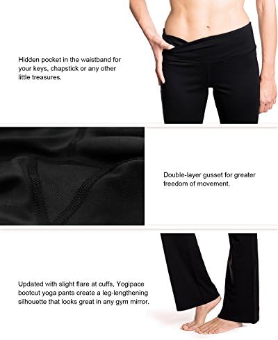Bootcut Yoga Pants Long Workout Pants 