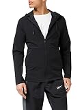 Reebok Herren Ts Performance Fz Hoodie Jacke, Schwarz, L