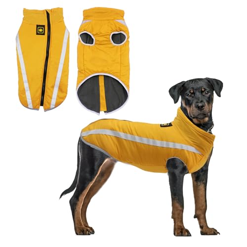 【Design della cerniera e foro per l'attacco del collare】 La cerniera posteriore è liscia e non si impiglia, rendendo facile e veloce l'indossamento e la rimozione per i cani da compagnia. Il foro di attacco del collare nascosto è progettato con una copertura in silicone pratica e carina con un motivo a zampa di cane, e il collare del cane può essere fissato al guinzaglio del cane con un leggero sollevamento.