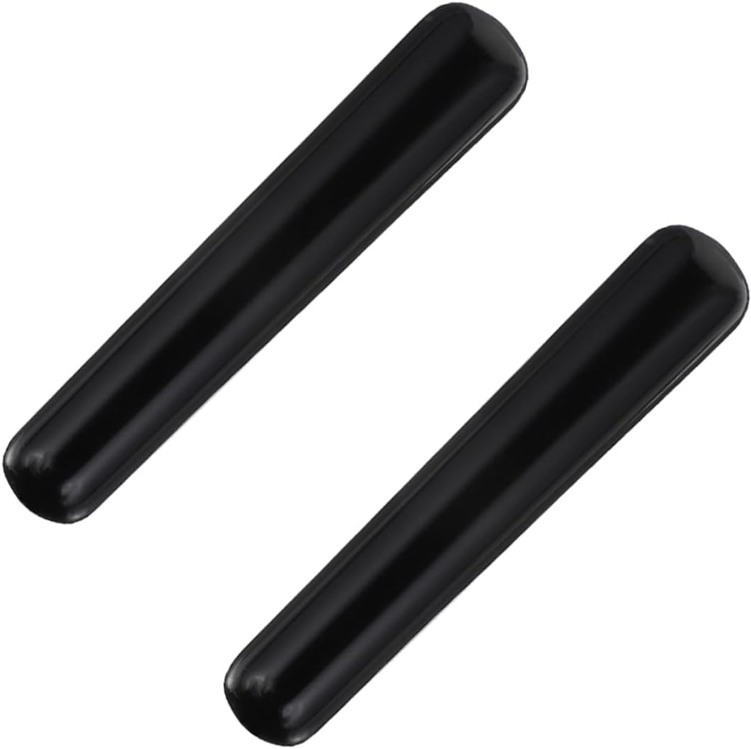 VOSAREA 2pcs Obsidian Massage Stones for Postpartum Rehabilitation Practical Handheld Massage Tools for Full Body Relief Skin Friendly Spa Therapy Accessories