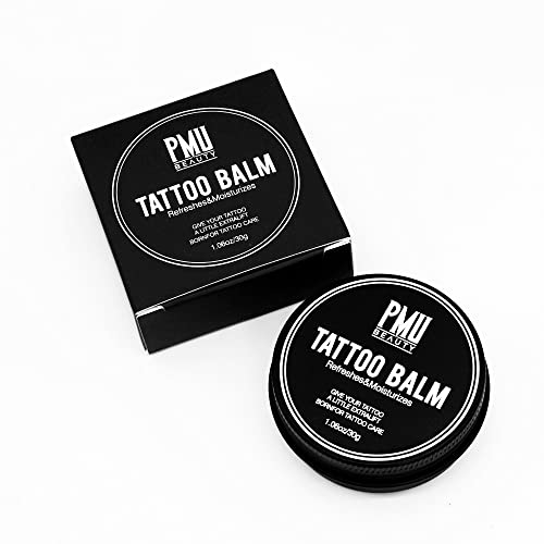 Tattoo Aftercare Balm, Moisturize Brighten Lotion, Rejuvenates New & Old Tattoo, Natural Ingredients Cream To Promote Skin Healing, Daily Tattoo Aftercare 1.06Oz (1.06 Ounce (Pack Of 1)) #TOP7