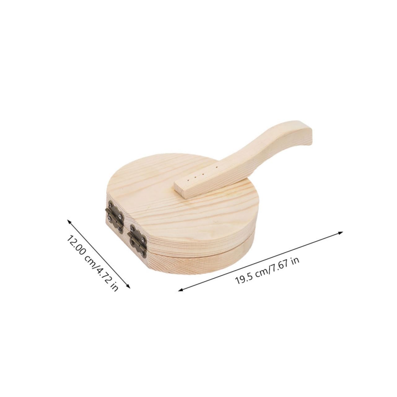 FUNOMOCYA Dumpling Maker Machine Wood Dough Presser Practical Dumpling Wrapper Presser for Homemade Dishes