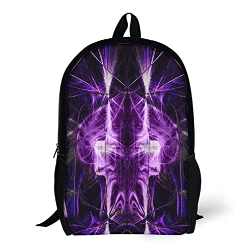 Sac d'école cadeaux pour enfants et adolescents violet 3D - 5