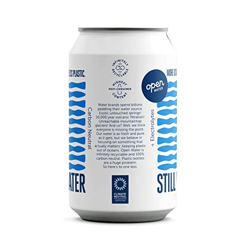 image for Open Water - Still Cans (2 Cases - Canned Still Water), multi, 12 Fl O