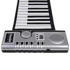 Roll Up Piano 61 Touches Flexible Éducatif Clavier Électrique Piano Haut-Parleur Intégré, Sortie MIDI et 128 Tons… - Les Beatles, Paul McCartney, John Lennon, RIngo Starr, George Harrison Roll Up Piano 61 Touches Flexible Éducatif Clavier Électrique Piano Haut-Parleur Intégré, Sortie MIDI et 128 Tons… – Image 5