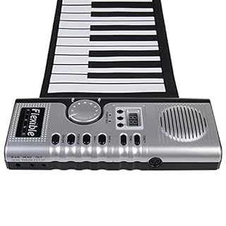 Roll Up Piano 61 Touches Flexible Éducatif Clavier Électrique Piano Haut-Parleur Intégré, Sortie MIDI et 128 Tons… - Les Beatles, Paul McCartney, John Lennon, RIngo Starr, George Harrison Roll Up Piano 61 Touches Flexible Éducatif Clavier Électrique Piano Haut-Parleur Intégré, Sortie MIDI et 128 Tons… – Image 5