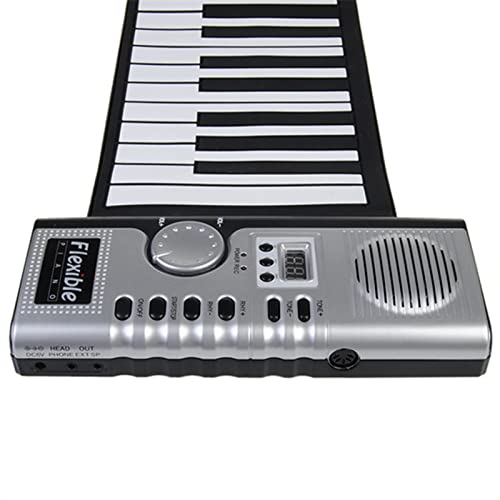 Roll Up Piano 61 Touches Flexible Éducatif Clavier Électrique Piano Haut-Parleur Intégré, Sortie MIDI et 128 Tons… - Les Beatles, Paul McCartney, John Lennon, RIngo Starr, George Harrison Roll Up Piano 61 Touches Flexible Éducatif Clavier Électrique Piano Haut-Parleur Intégré, Sortie MIDI et 128 Tons… – Image 6