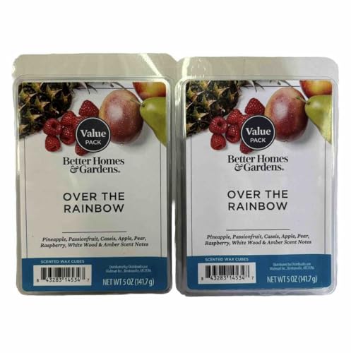 Better Homes & Garden Over The Rainbow Scented Wax Melts, 5 oz 2 Pack, Blue, OTR5oz2pk