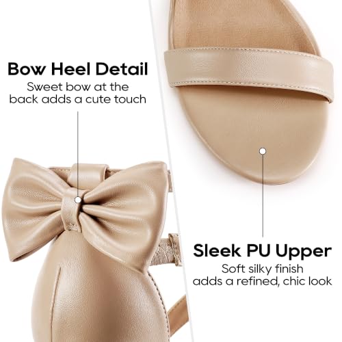 Image of Reimferce Comfortable Block Heels for Women: Cushioned Insole