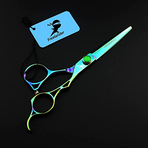 6.0 Inch Professional Japan 440C Hair Cutting Scissors - Salon Hair Blending/Thinning/Texturizing Shear For Barber Or Home Use #TOP1