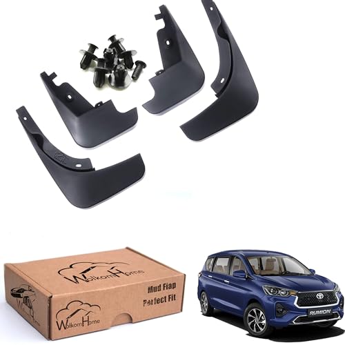 Image of WolkomHome Mud Flap Compatible with Rumion - Durable Splash Guards for Car Exterior Protection
