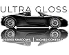 VViViD+ Ultra Gloss Premium Vinyl Car Wrap Film (1ft x 5ft, Gloss Piano Black) #1