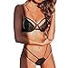 Kalkaly Top Rosso Pizzo Lingerie Ring Suit Underwear Bra Ladies Sexy Set 2PCS Steel Lace Sexy