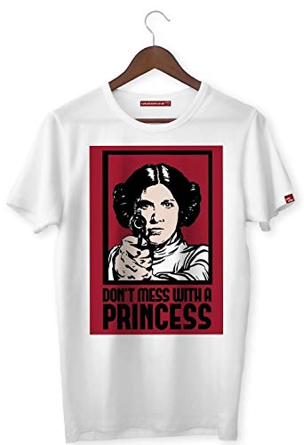 CAMISETA STAR WARS PRINCESA DONT'T MESS WITH A PRINCESS Babylook