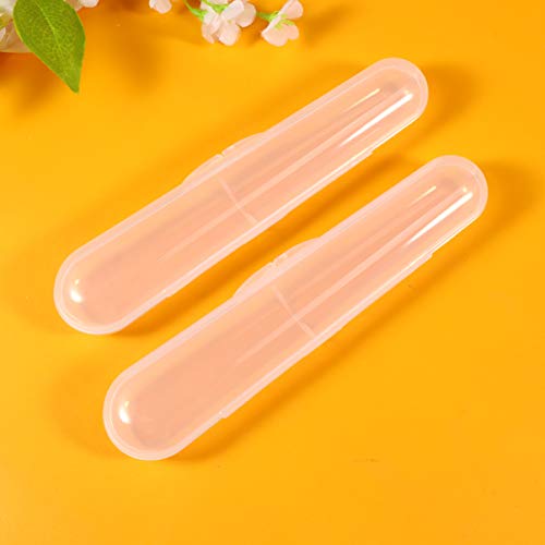 Hemoton 5 Unidades de Armazenamento de Colher de Bebê Estojo de Silicone para Alimentação Infantil C