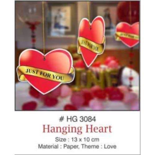 Generic Just for U Heart Hanging