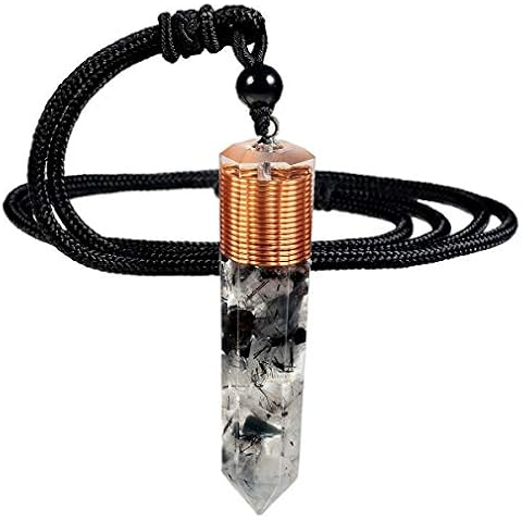 Nupuyai Orgone Crystal Points Necklace Cover