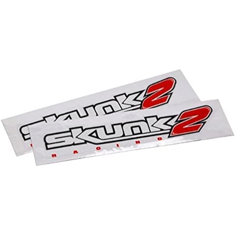 Skunk2 Racing 837-99-1012 12" Decal Pack with '' Logo,Red Black White Cover