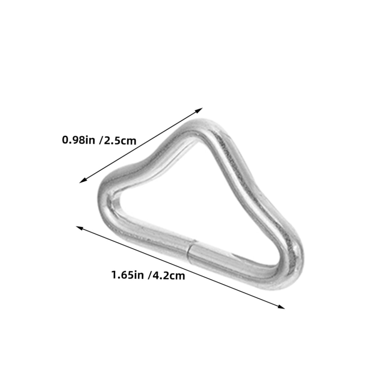 ifundom 70piezas Hebilla de Repuesto para Cama Elástica Anillo de Metal de Alta Resistencia para Reparación de Trampolín