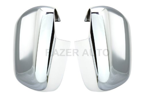 Razer Auto Triple Chrome Plated Mirror Cover for 2003 to 2009 Toyota 4 Runner